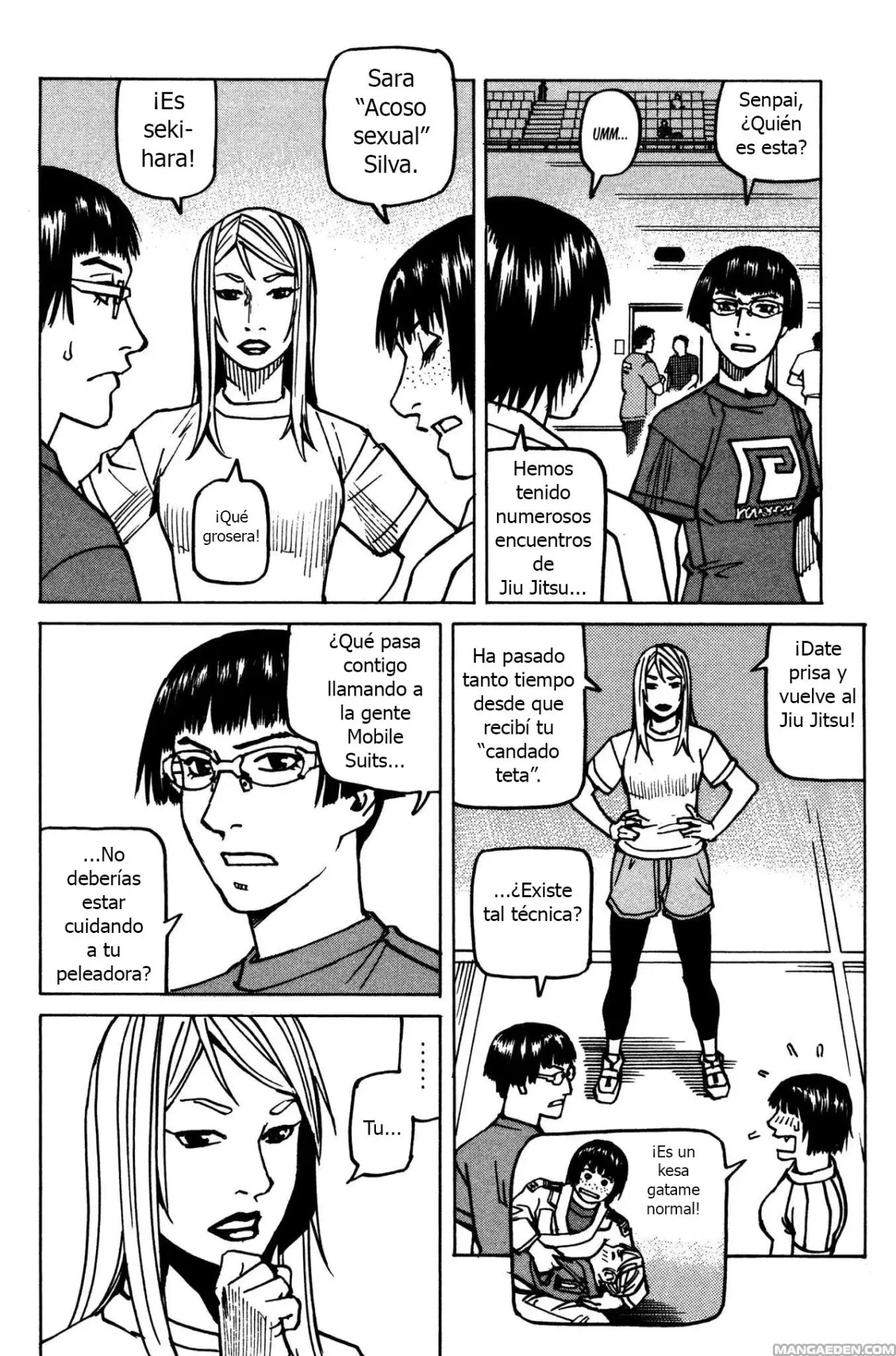 All Rounder Meguru capítulo 134, página 16
