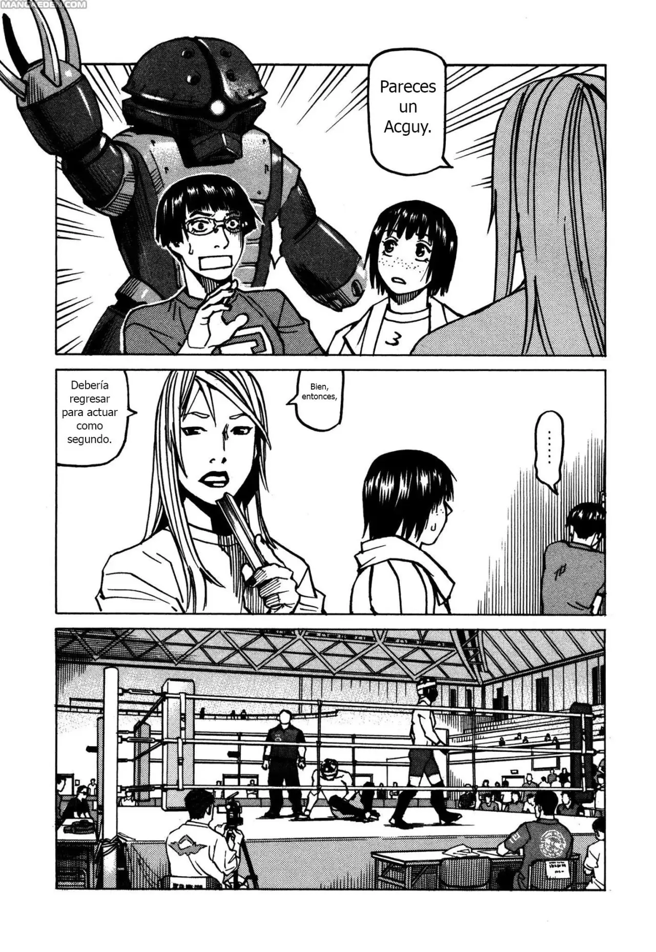 All Rounder Meguru capítulo 134, página 17