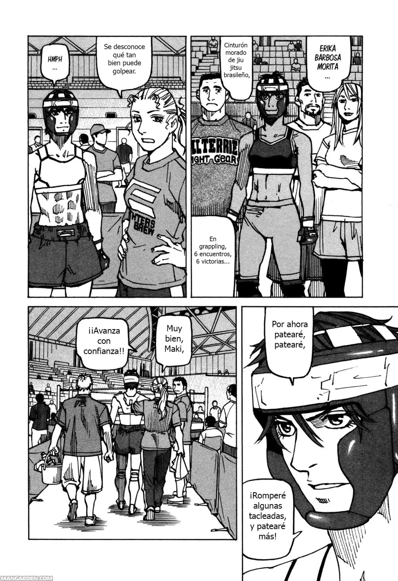 All Rounder Meguru capítulo 134, página 18