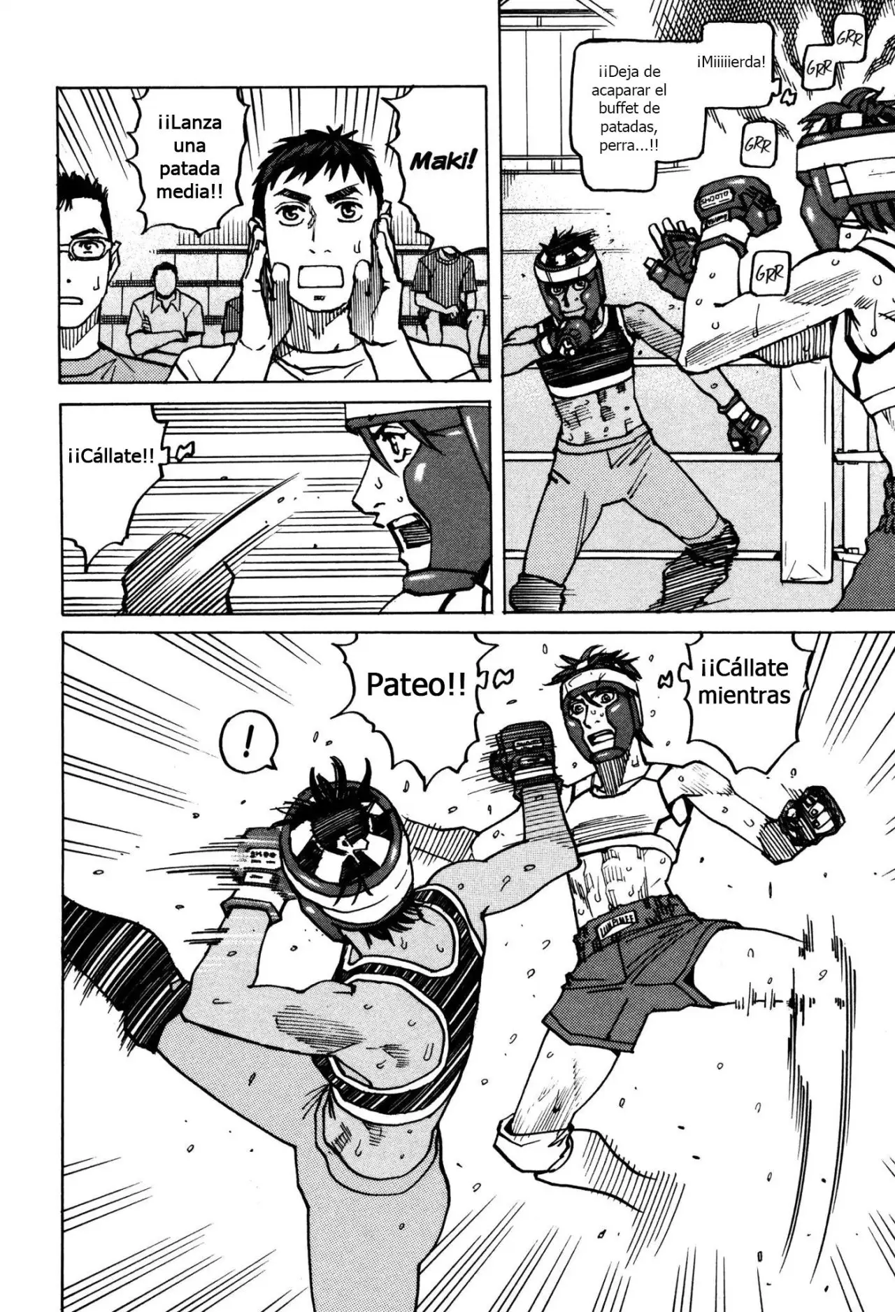 All Rounder Meguru capítulo 136, página 8