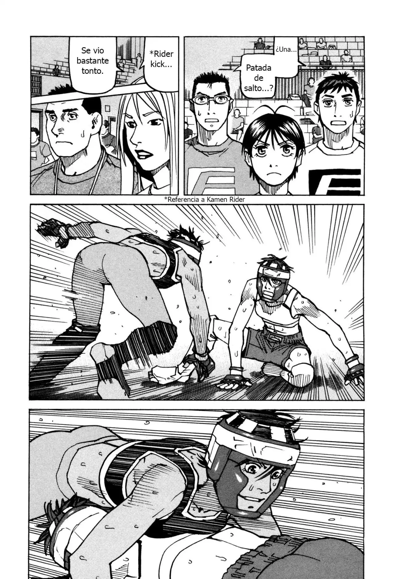 All Rounder Meguru capítulo 136, página 11