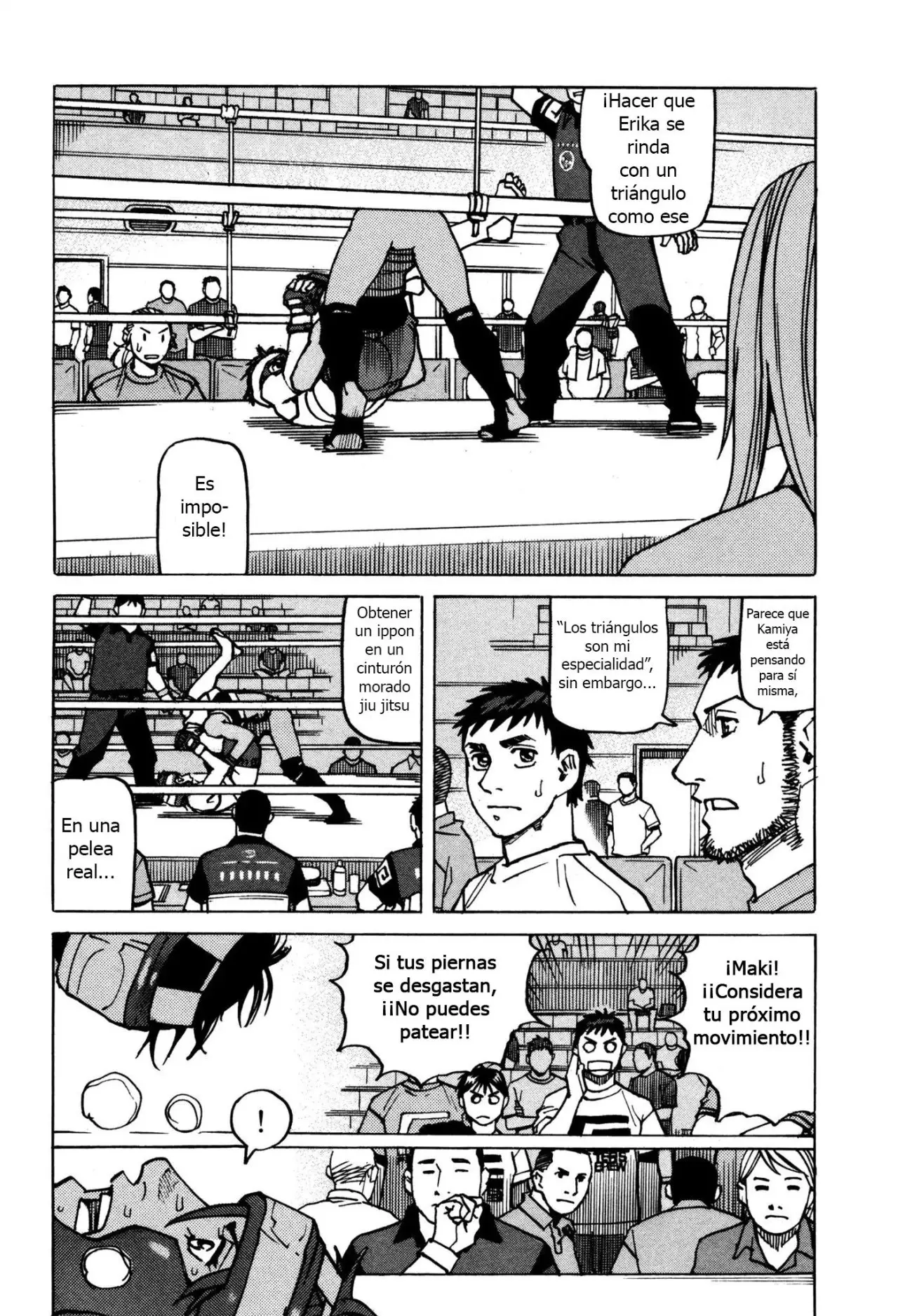 All Rounder Meguru capítulo 137, página 4