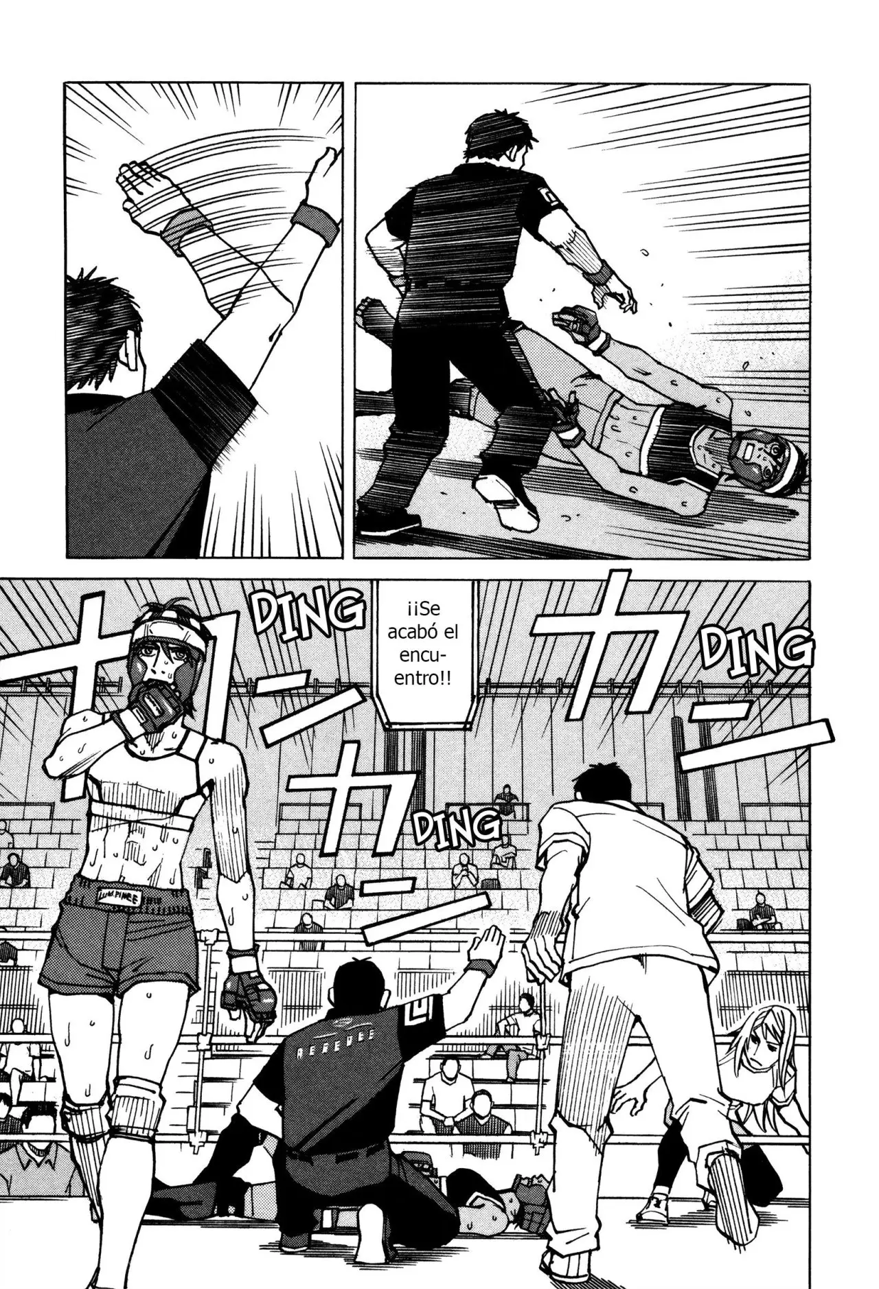 All Rounder Meguru capítulo 138, página 3