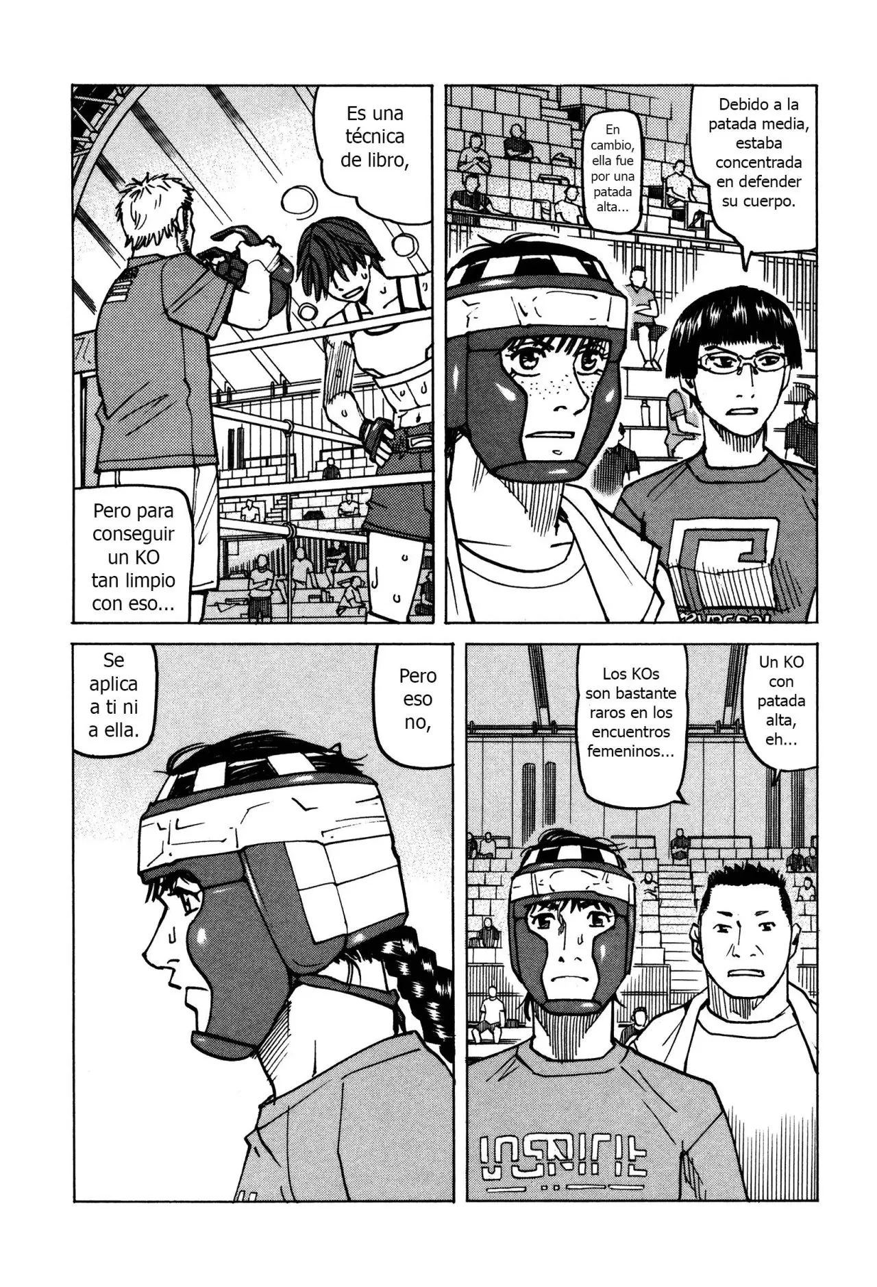 All Rounder Meguru capítulo 138, página 4