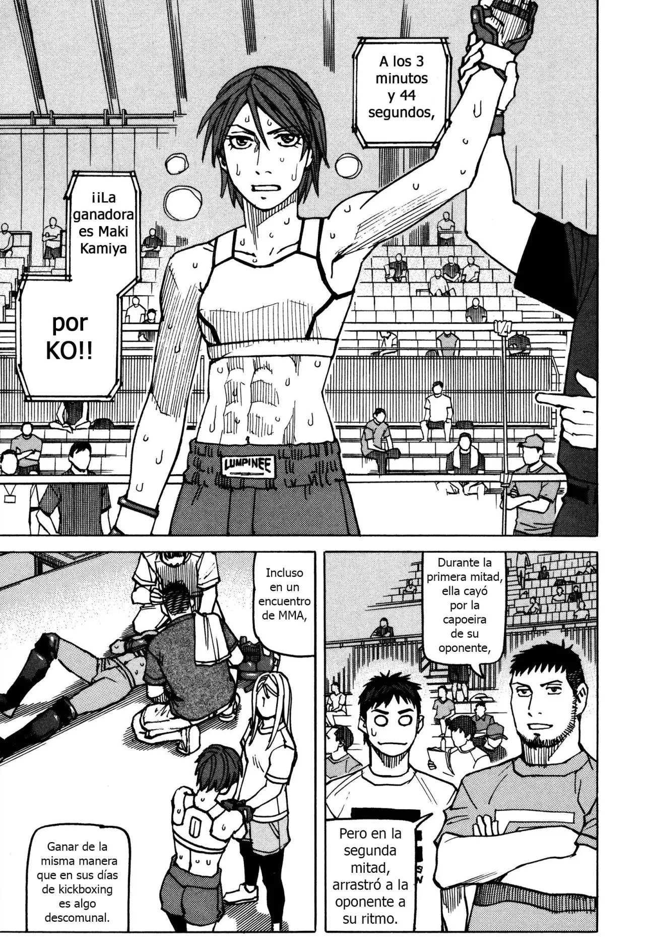 All Rounder Meguru capítulo 138, página 5