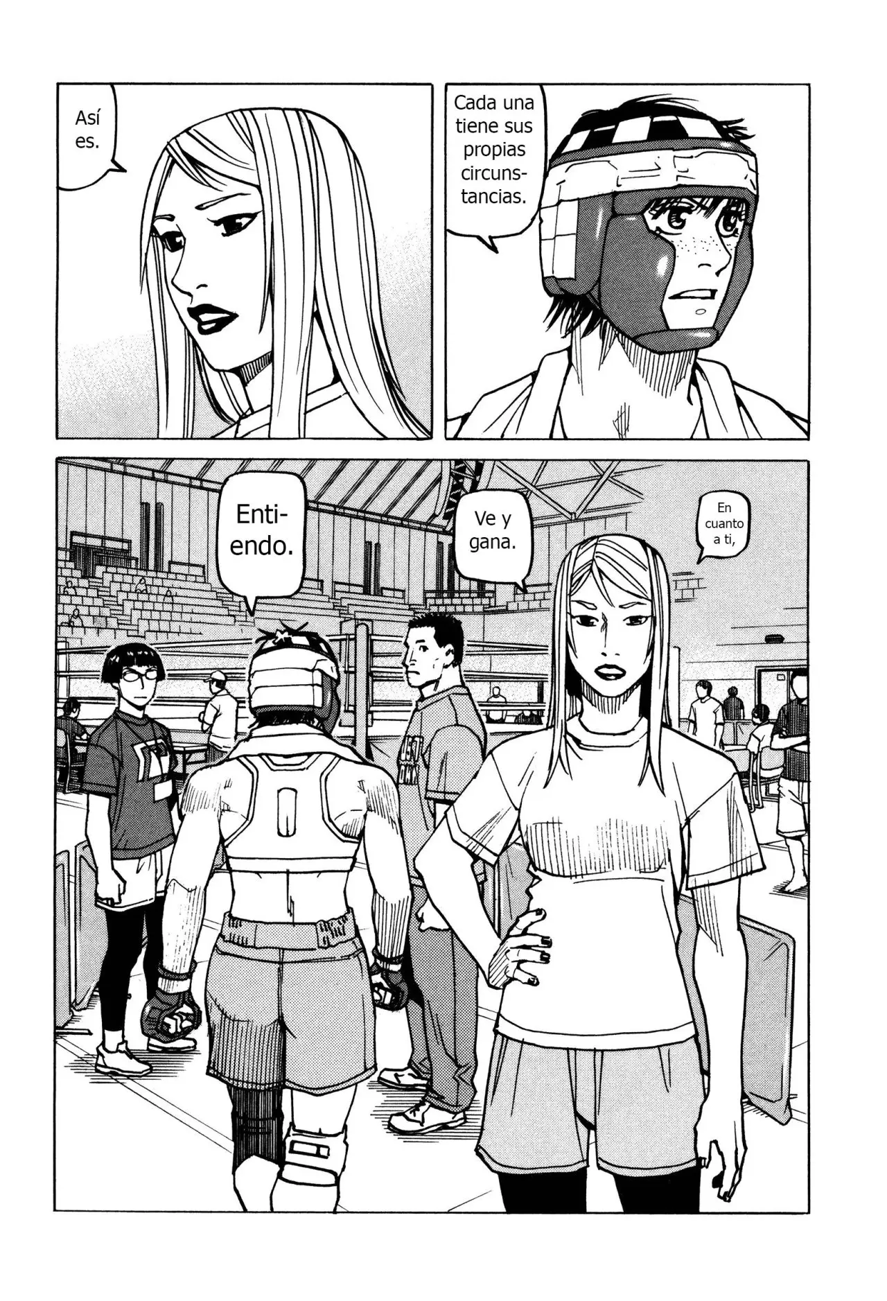 All Rounder Meguru capítulo 138, página 9