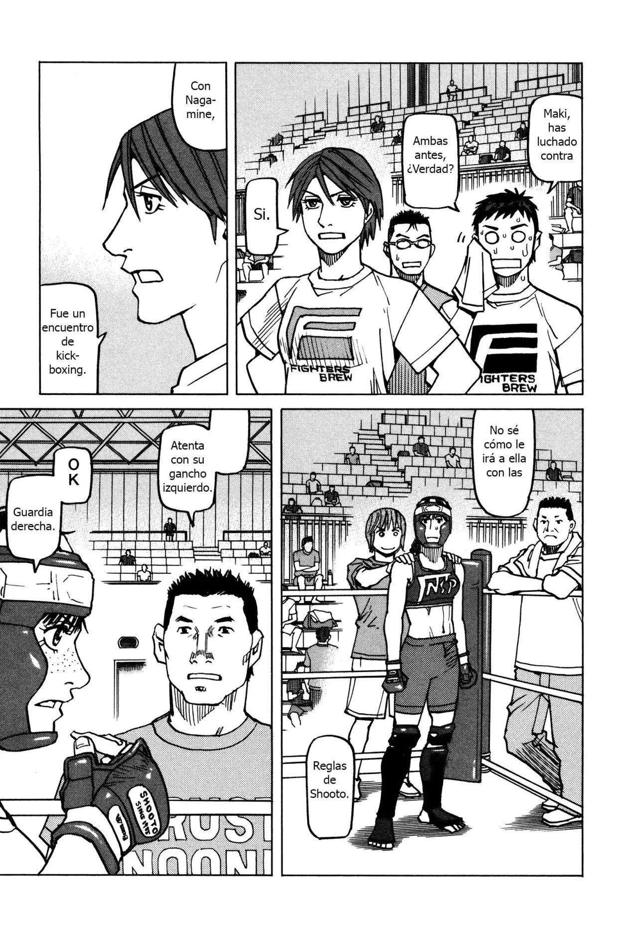 All Rounder Meguru capítulo 138, página 15