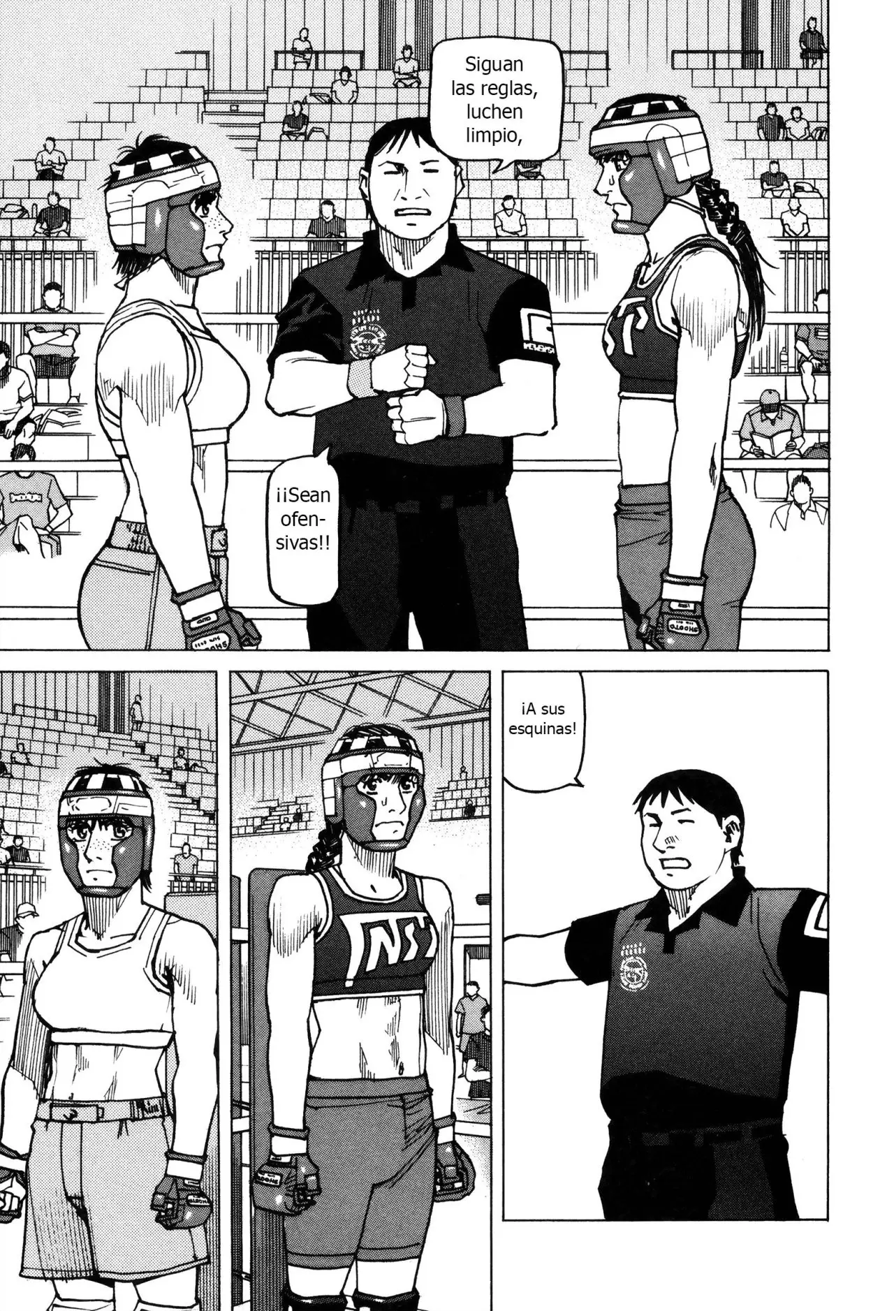 All Rounder Meguru capítulo 139, página 3