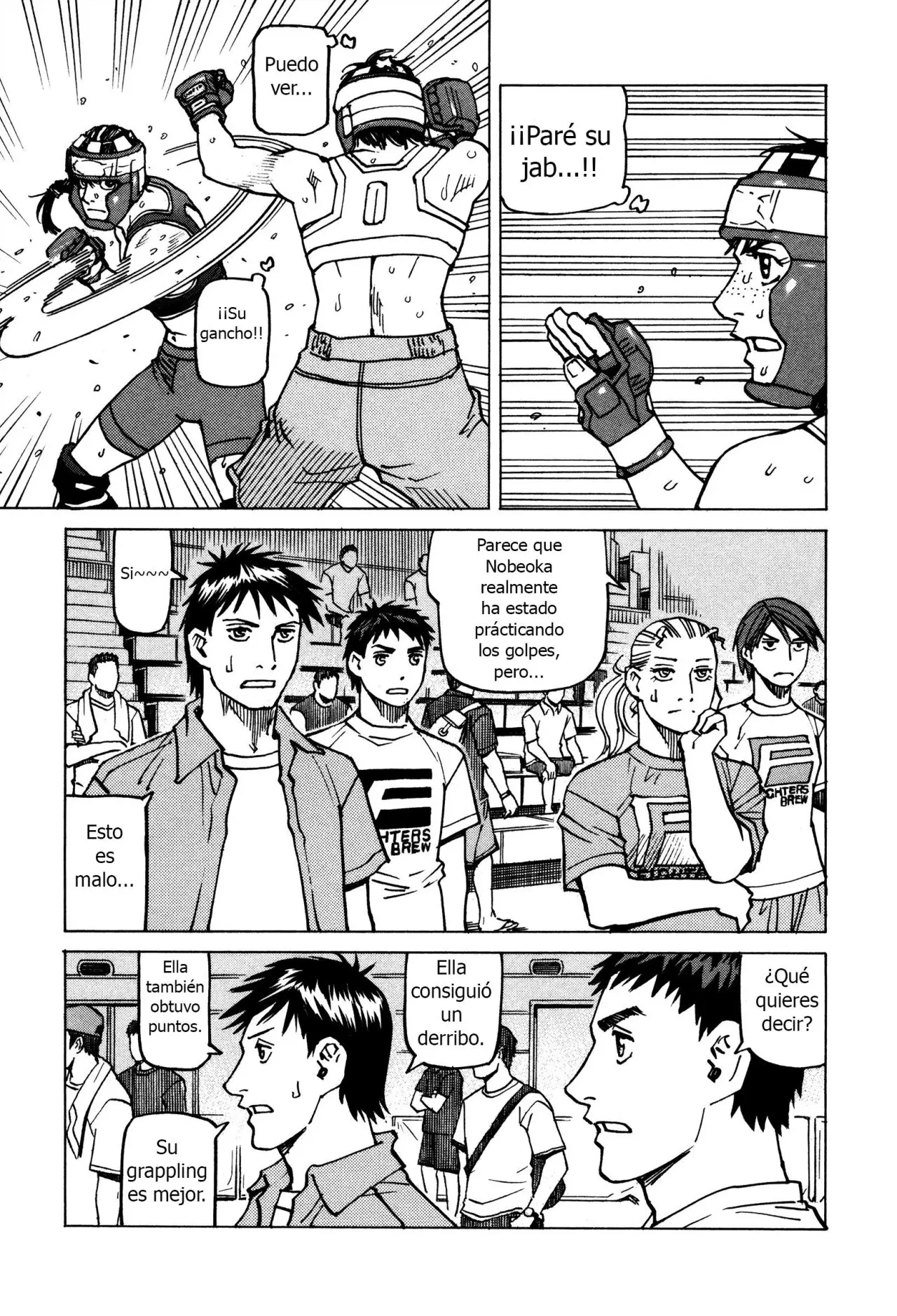 All Rounder Meguru capítulo 139, página 15