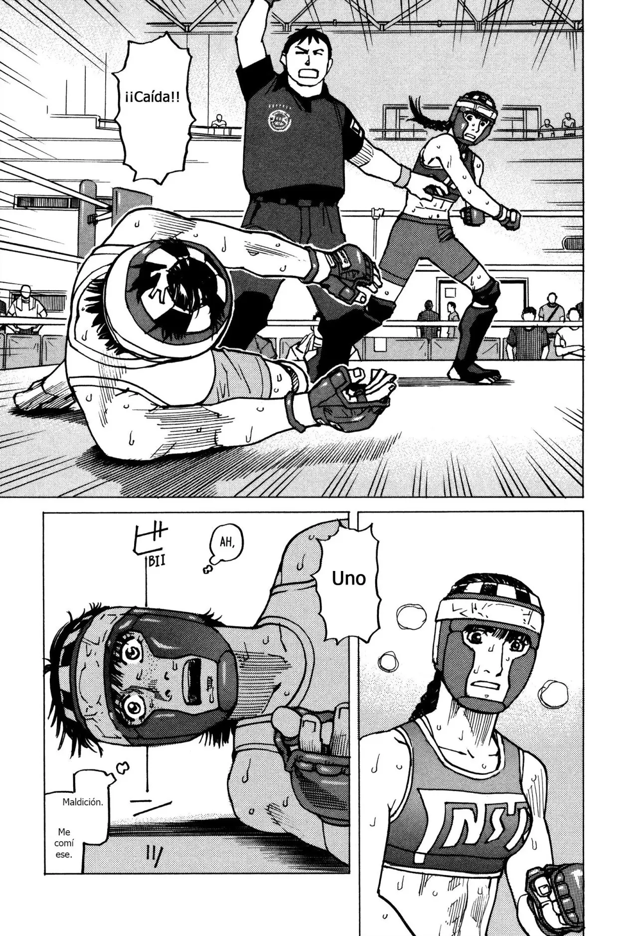 All Rounder Meguru capítulo 140, página 3
