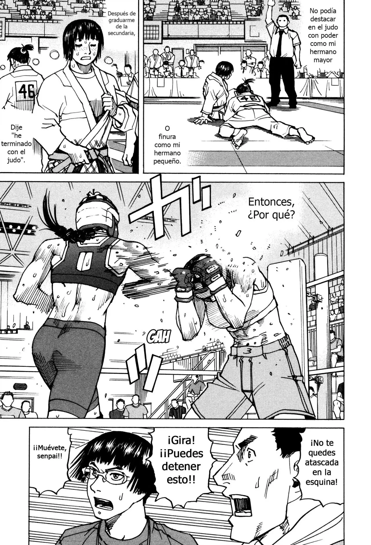 All Rounder Meguru capítulo 140, página 17