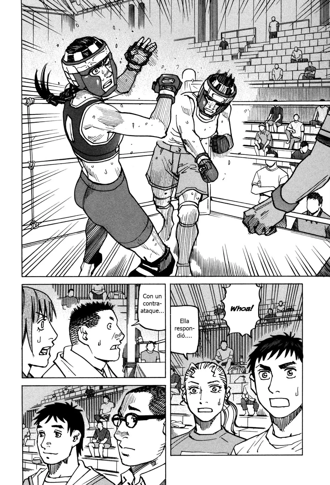 All Rounder Meguru capítulo 141, página 4