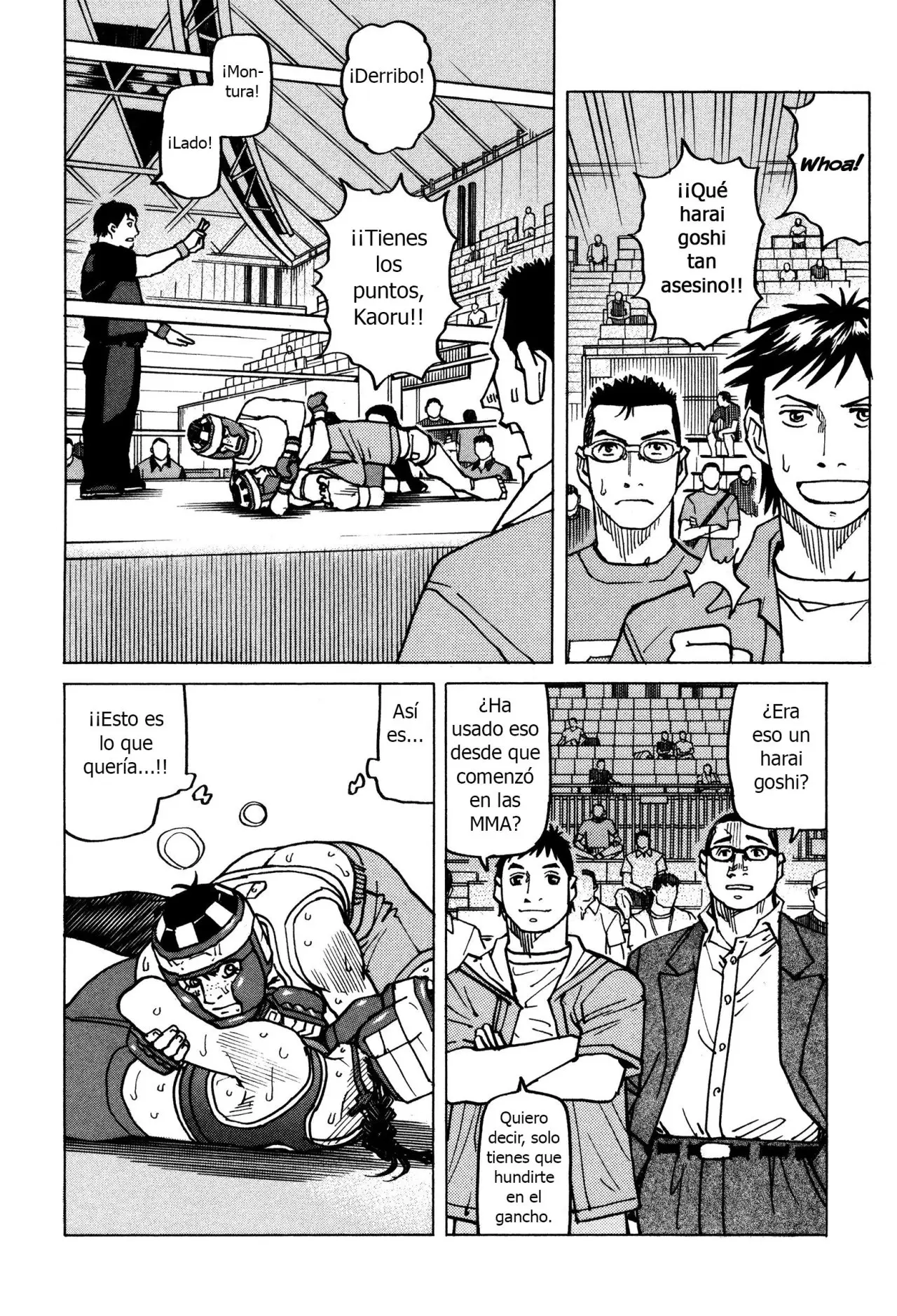 All Rounder Meguru capítulo 141, página 8