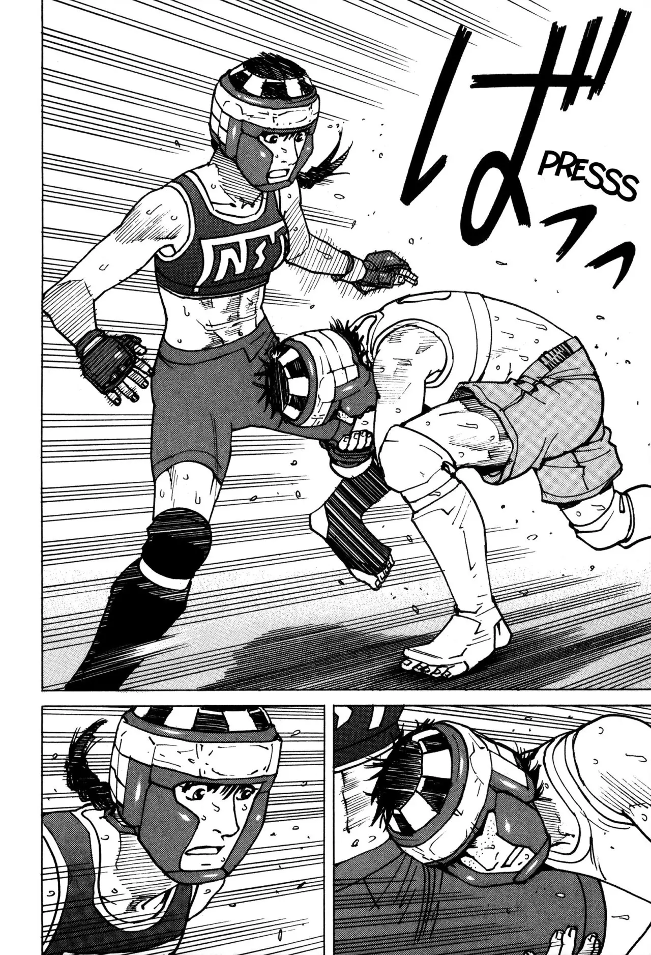 All Rounder Meguru capítulo 142, página 4