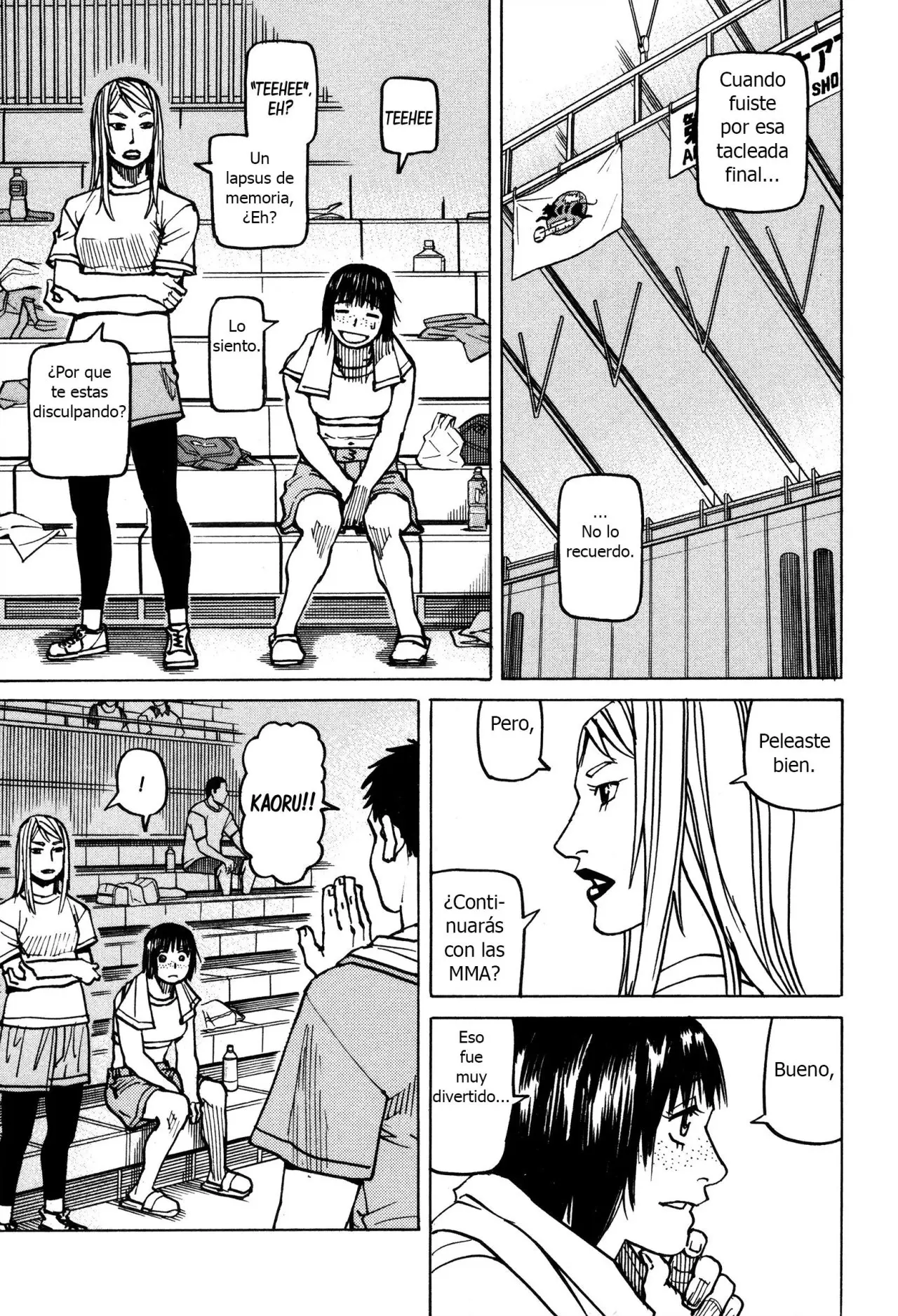 All Rounder Meguru capítulo 142, página 17