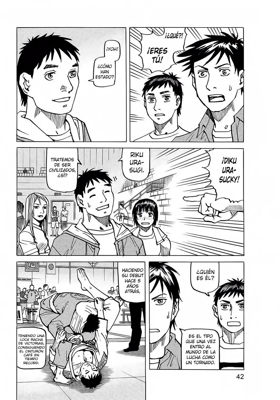 All Rounder Meguru capítulo 143, página 2