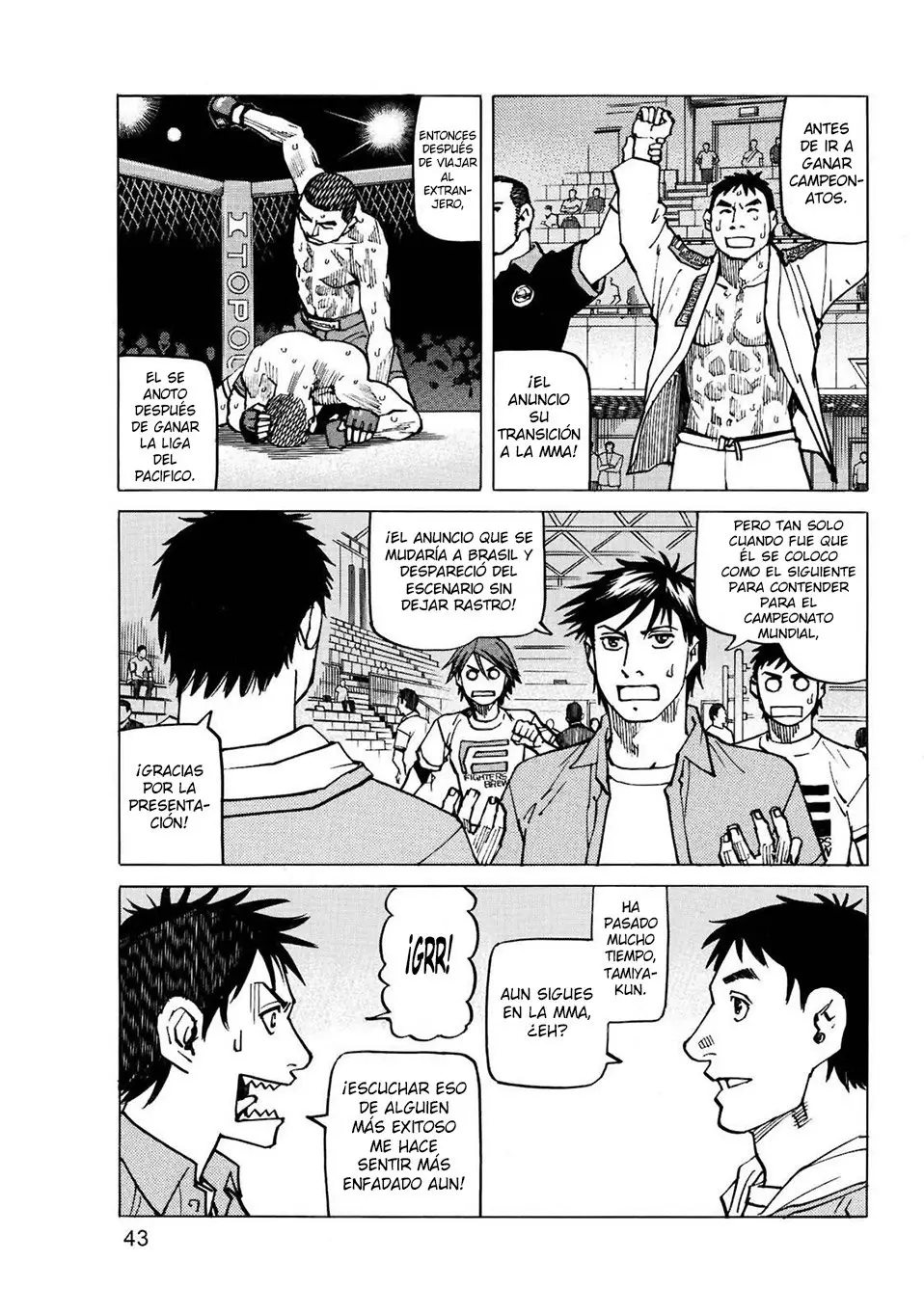 All Rounder Meguru capítulo 143, página 3