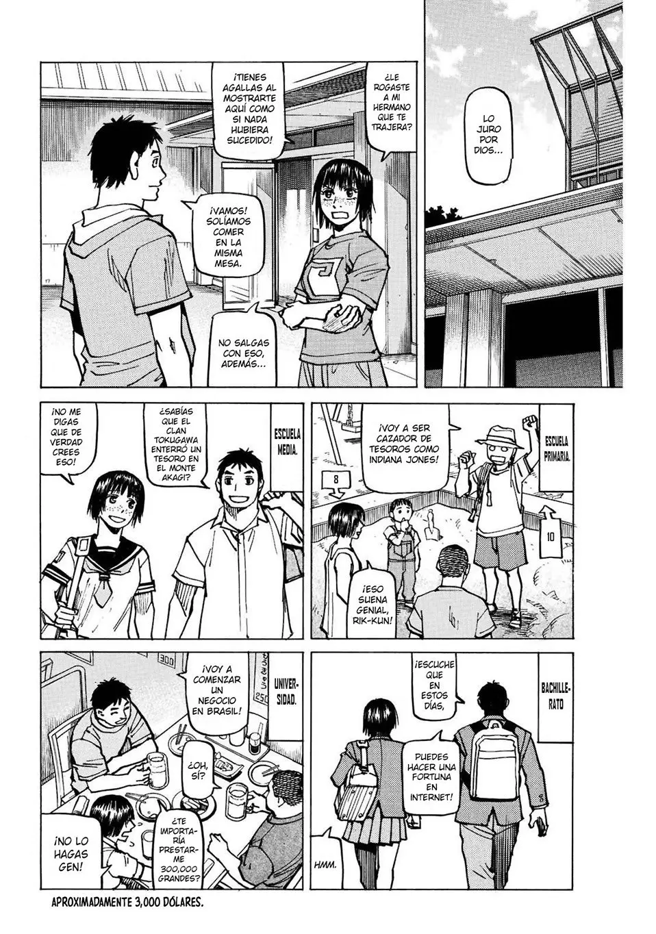 All Rounder Meguru capítulo 143, página 6