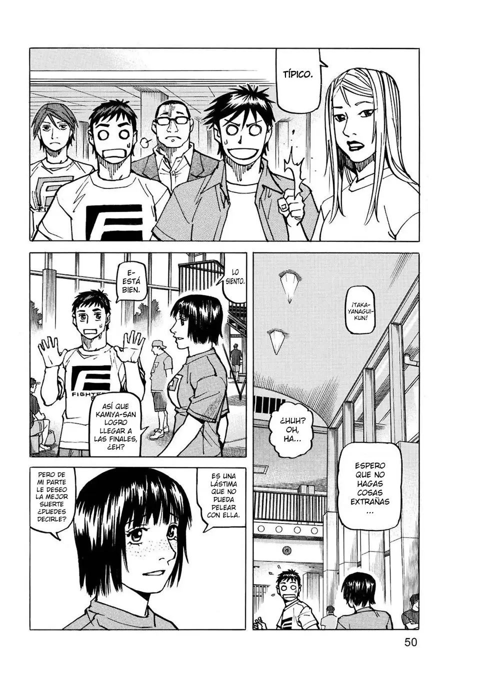 All Rounder Meguru capítulo 143, página 10
