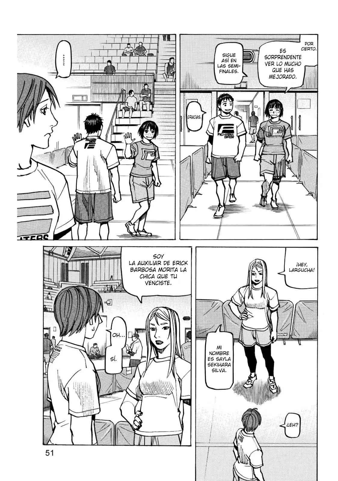 All Rounder Meguru capítulo 143, página 11