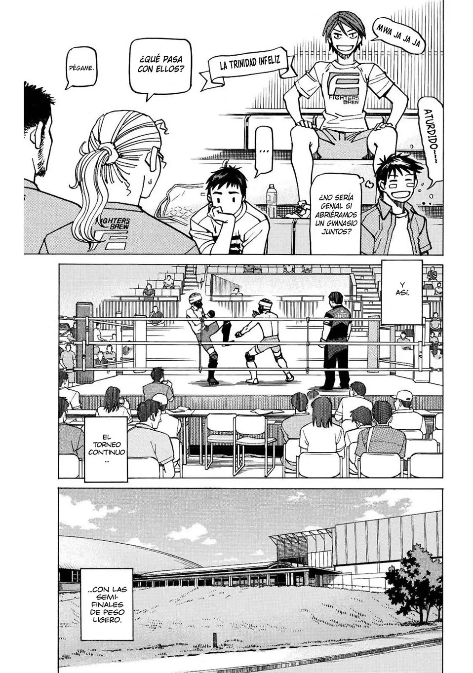 All Rounder Meguru capítulo 143, página 15