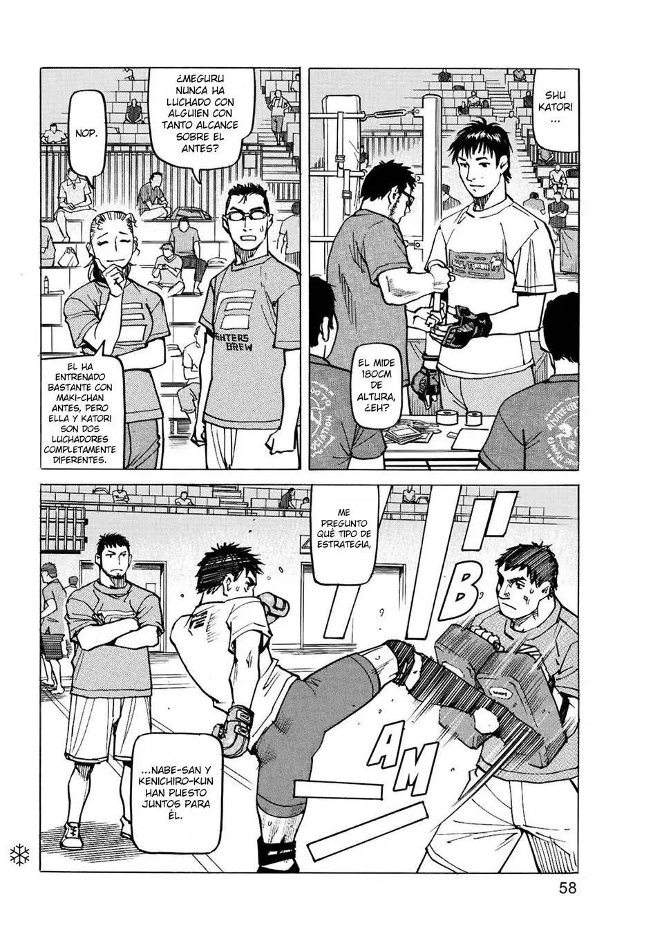 All Rounder Meguru capítulo 143, página 18