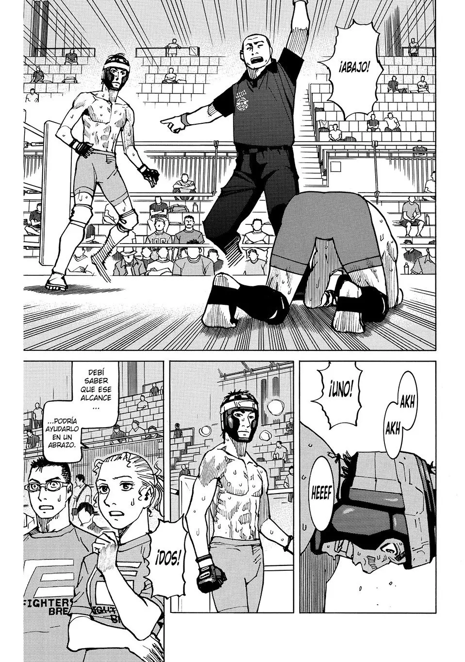 All Rounder Meguru capítulo 145, página 7
