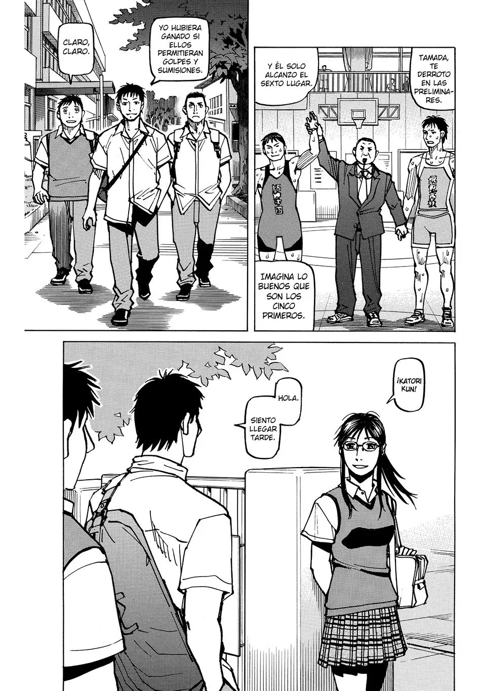 All Rounder Meguru capítulo 147, página 17