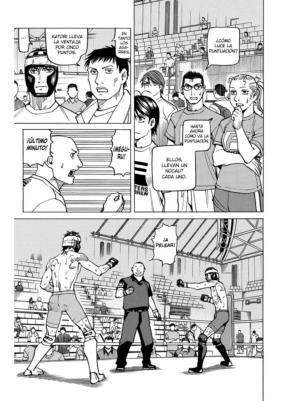 All Rounder Meguru capítulo 149, página 3
