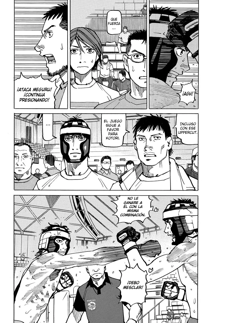 All Rounder Meguru capítulo 149, página 8