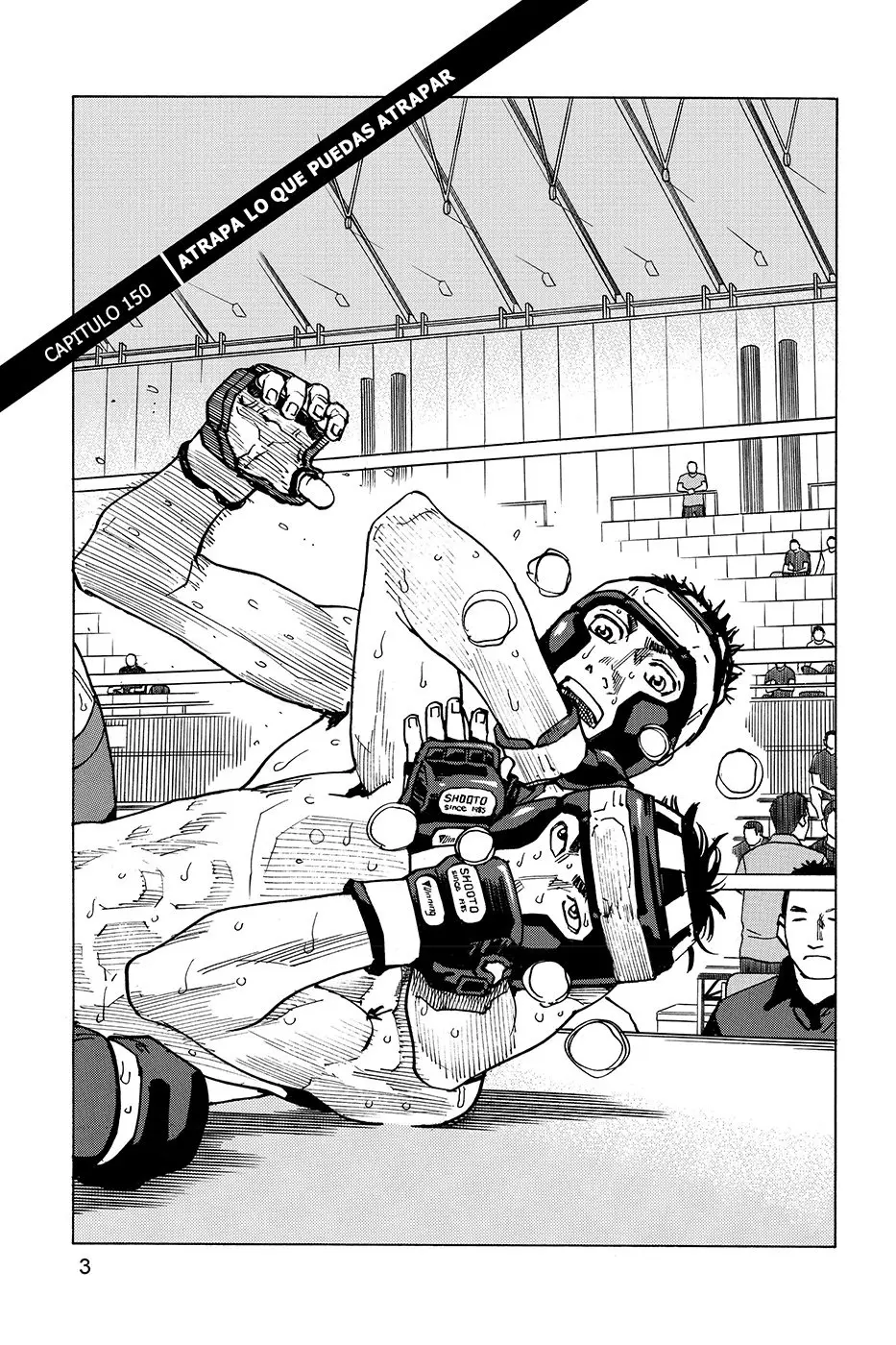 All Rounder Meguru capítulo 150, página 3