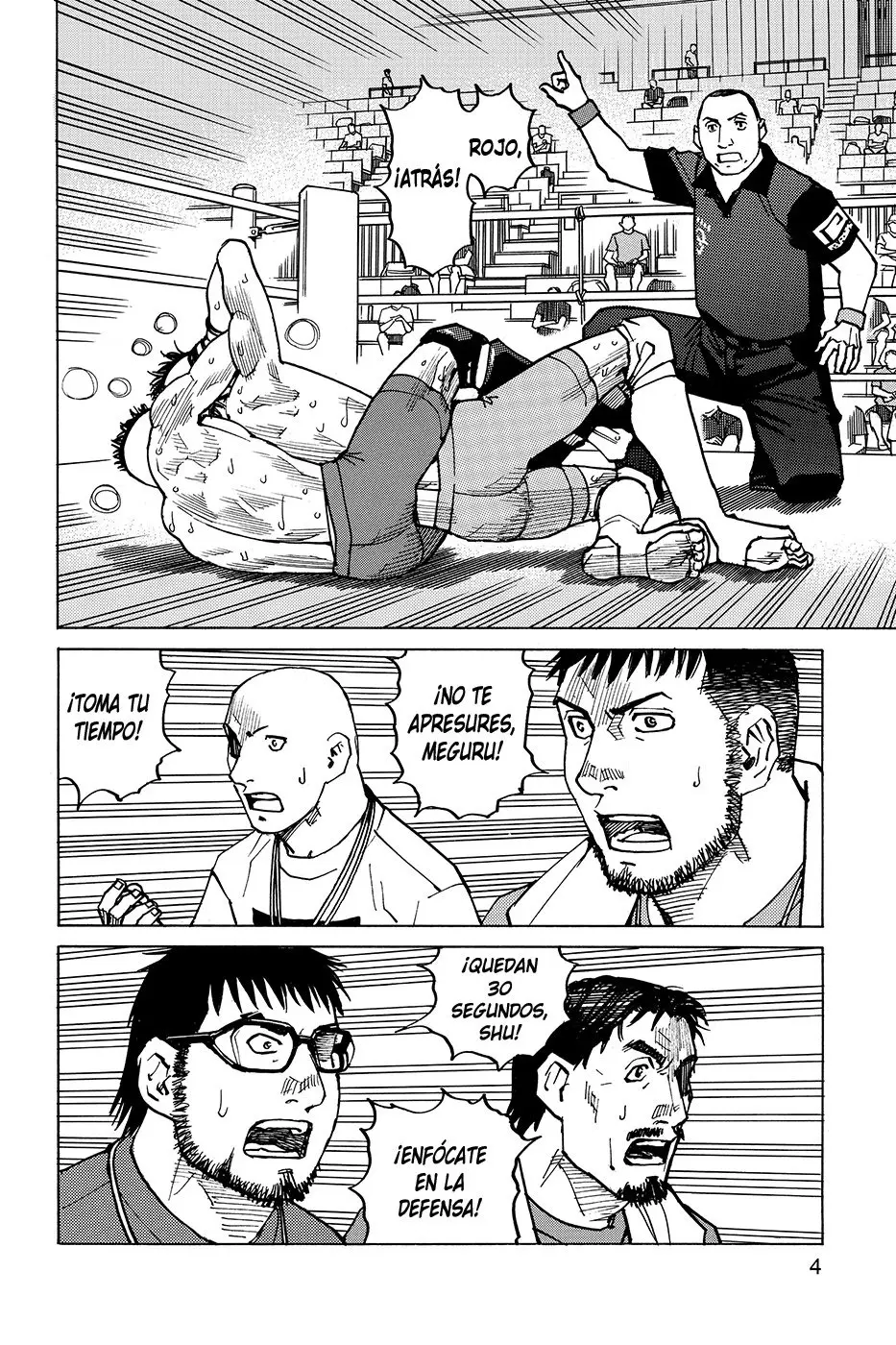 All Rounder Meguru capítulo 150, página 4