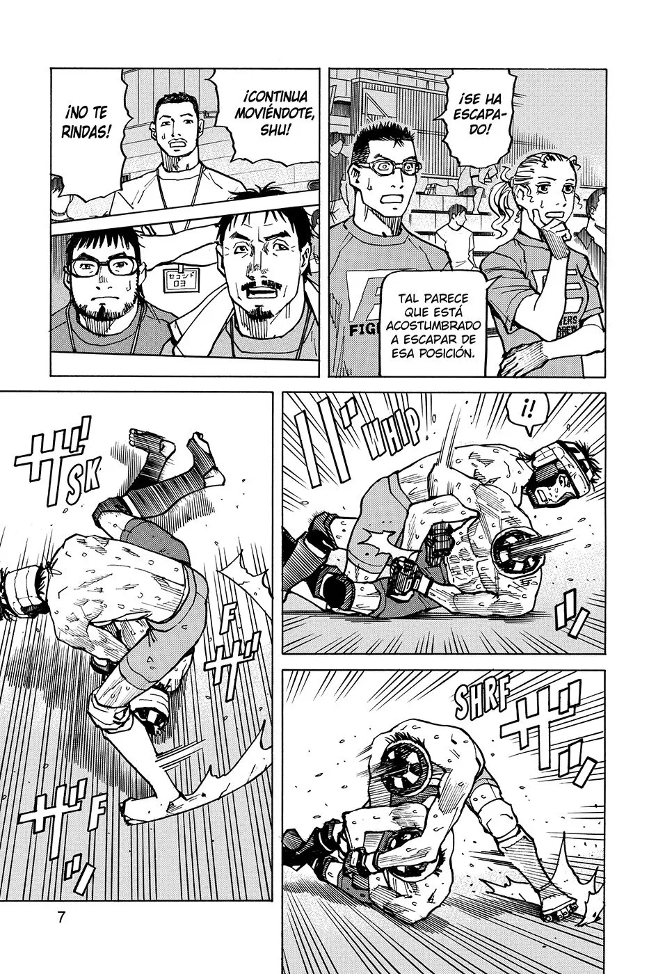 All Rounder Meguru capítulo 150, página 7