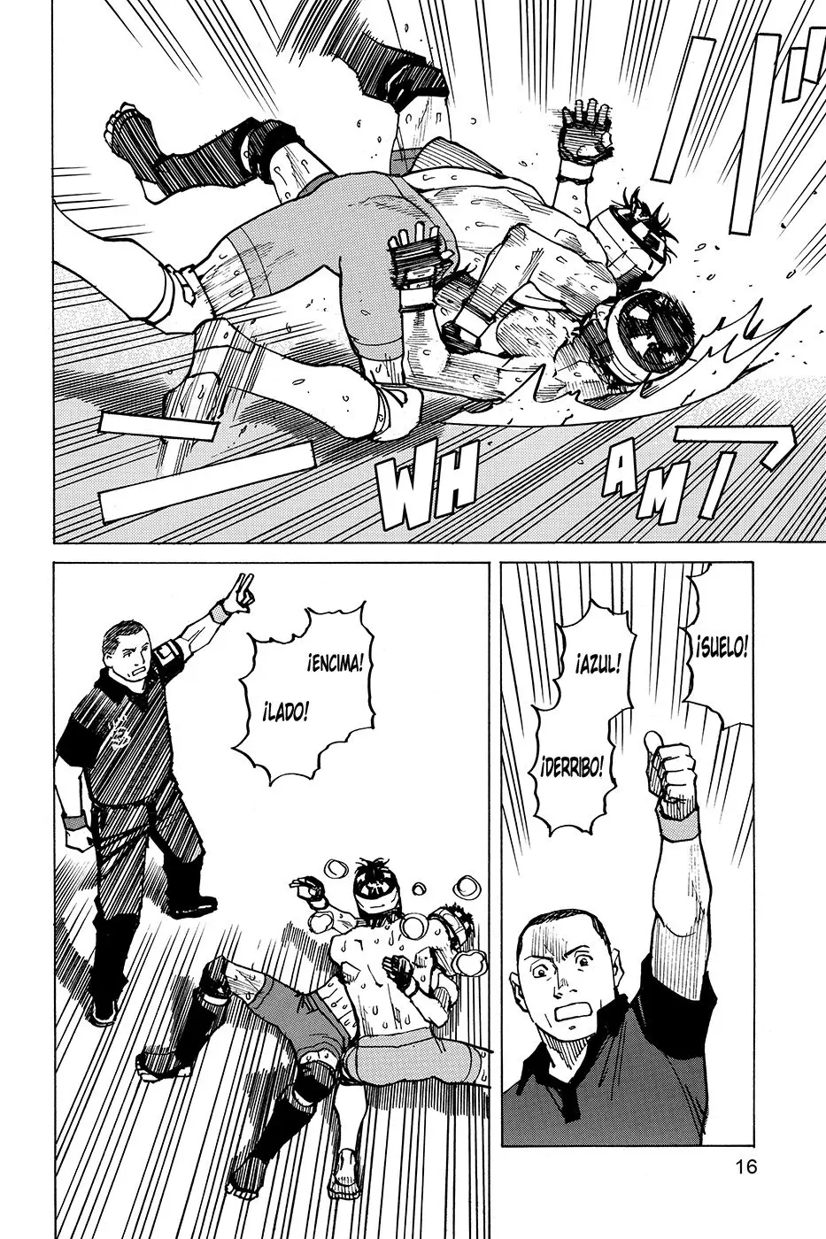All Rounder Meguru capítulo 150, página 16