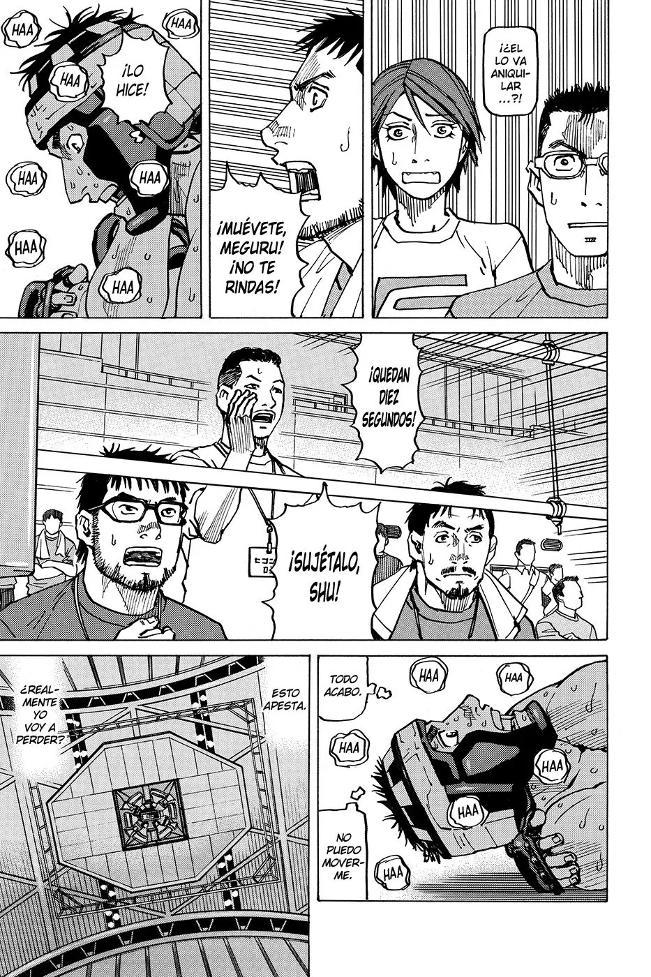 All Rounder Meguru capítulo 150, página 17
