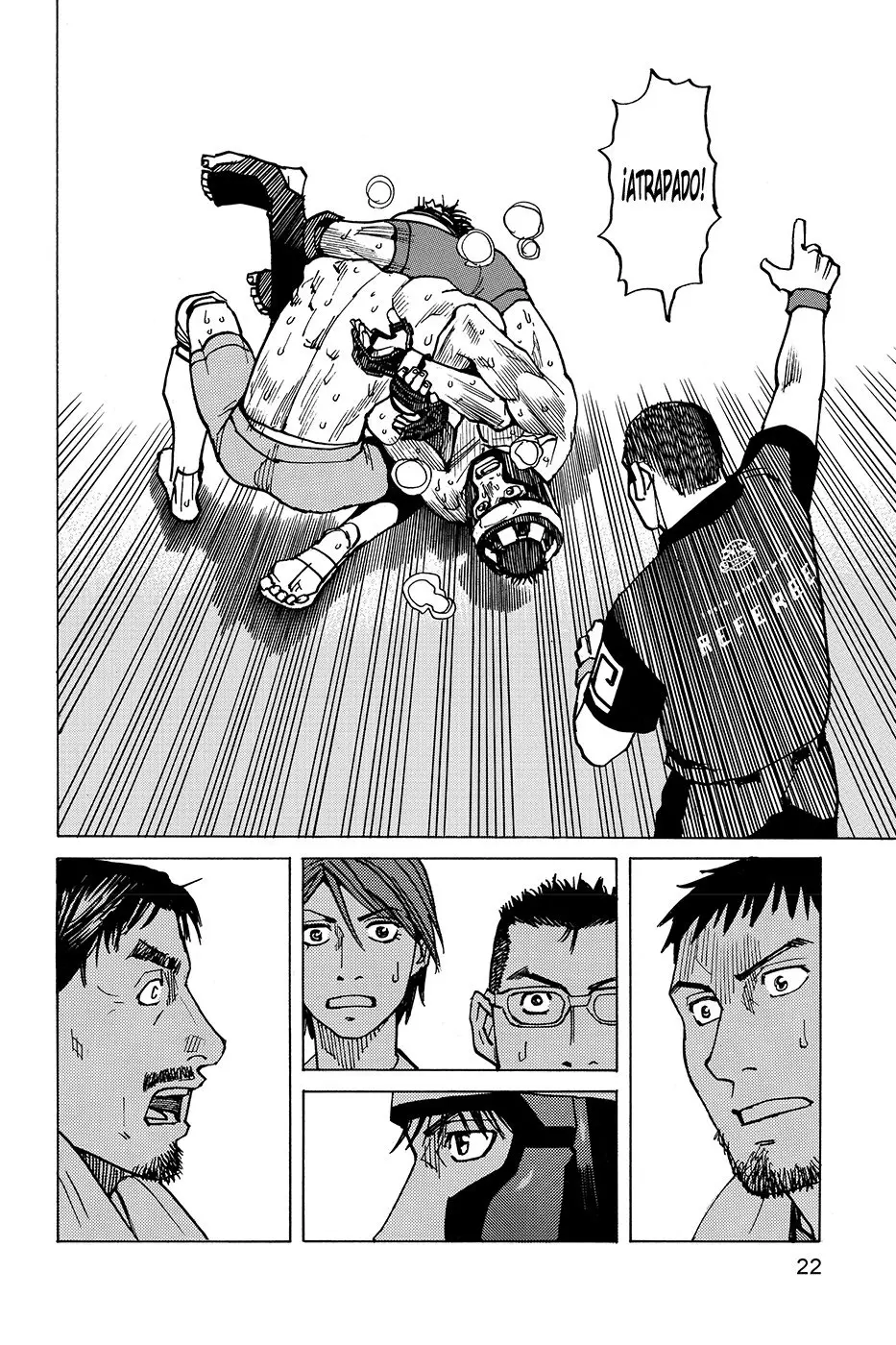 All Rounder Meguru capítulo 150, página 22