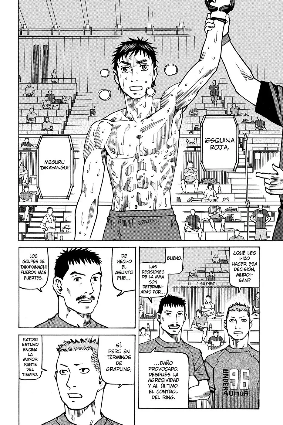 All Rounder Meguru capítulo 151, página 8