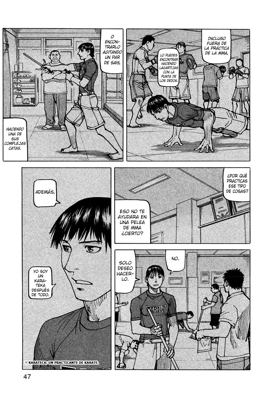 All Rounder Meguru capítulo 152, página 3