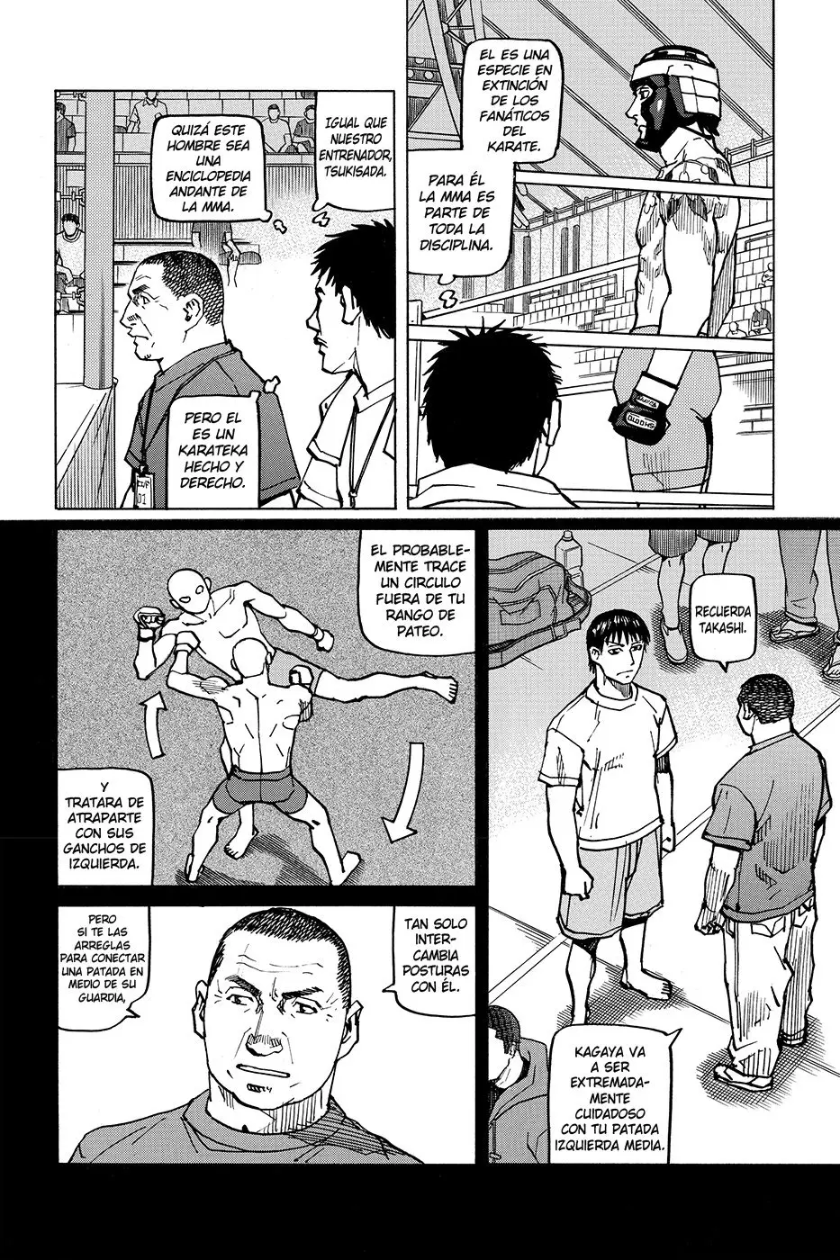 All Rounder Meguru capítulo 152, página 4