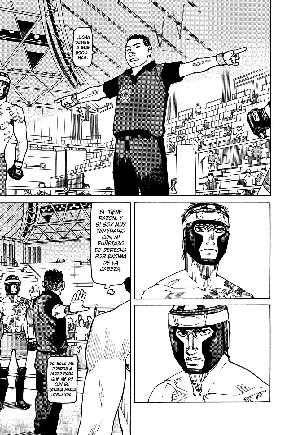 All Rounder Meguru capítulo 152, página 9