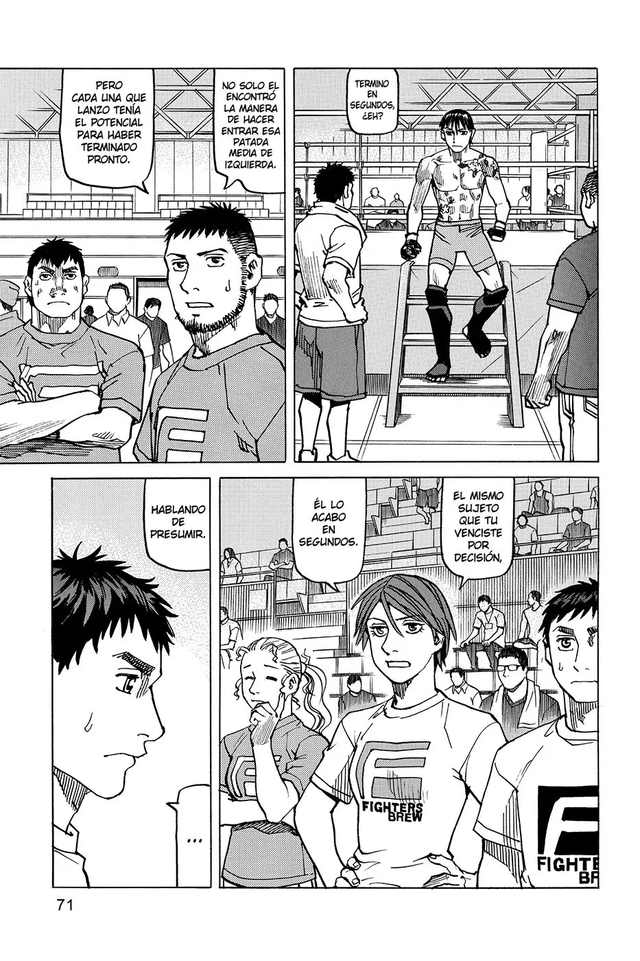 All Rounder Meguru capítulo 153, página 3