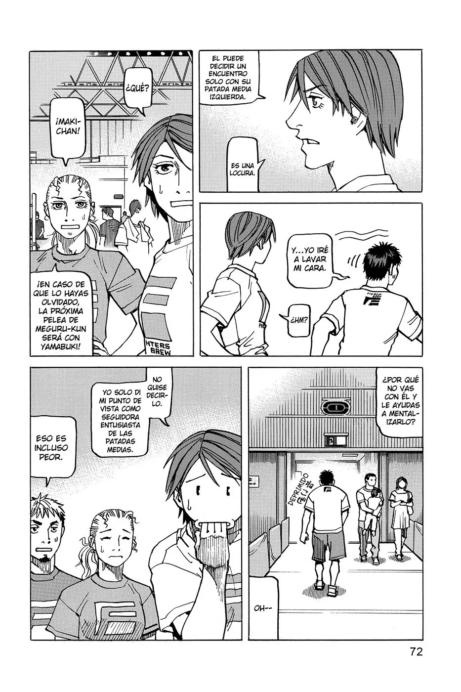 All Rounder Meguru capítulo 153, página 4