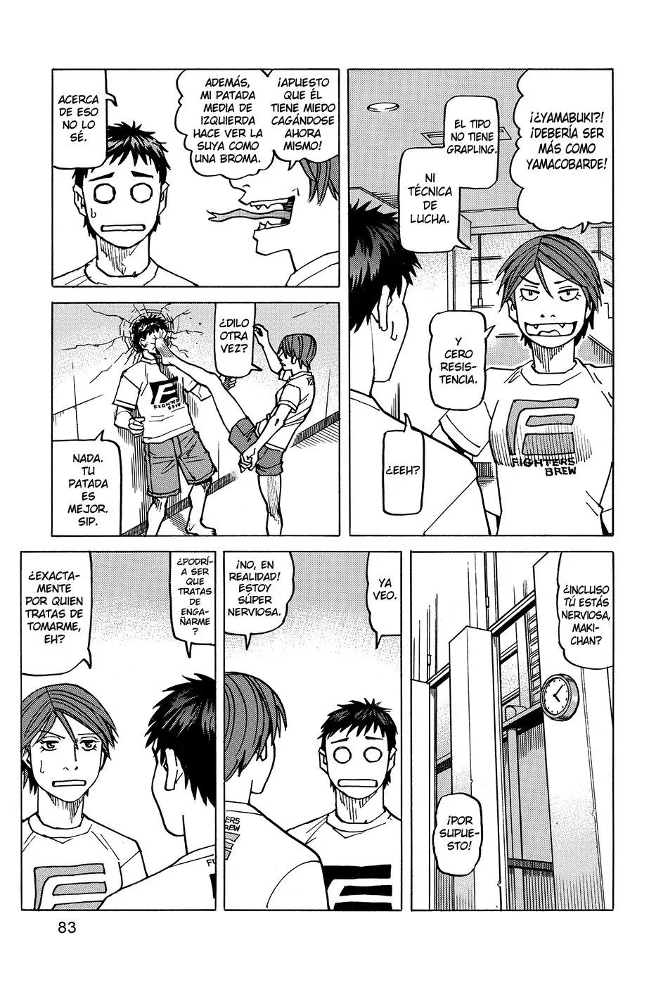 All Rounder Meguru capítulo 153, página 15