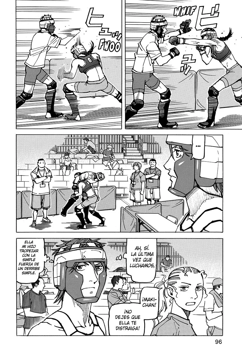 All Rounder Meguru capítulo 154, página 4