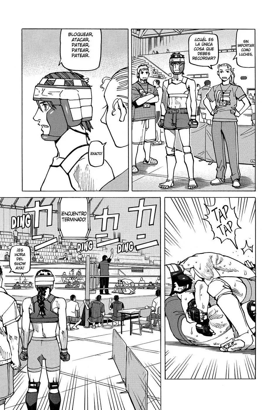 All Rounder Meguru capítulo 154, página 5