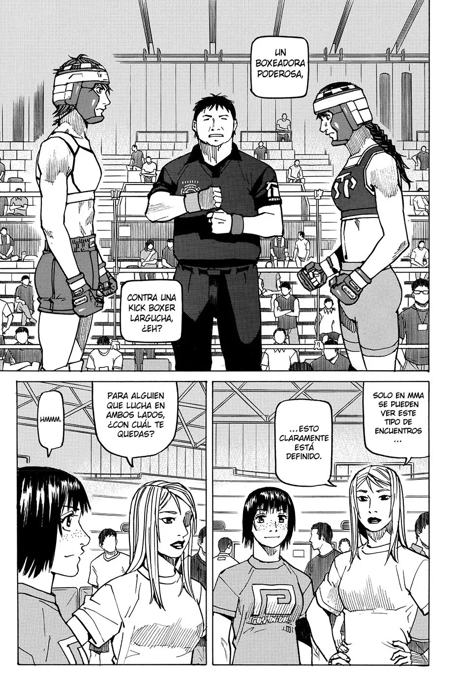 All Rounder Meguru capítulo 154, página 9