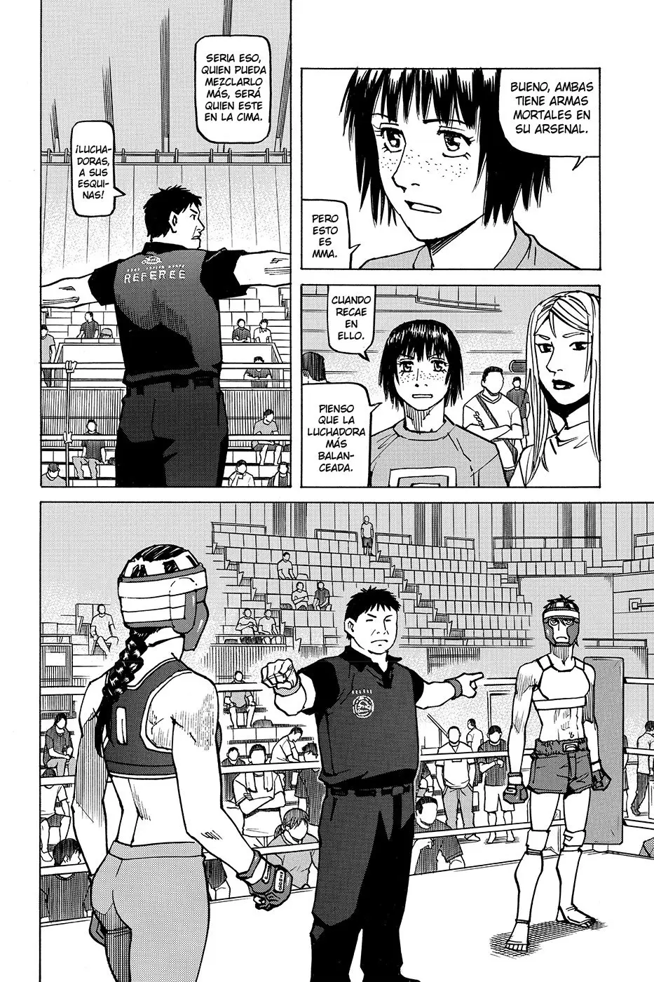 All Rounder Meguru capítulo 154, página 10