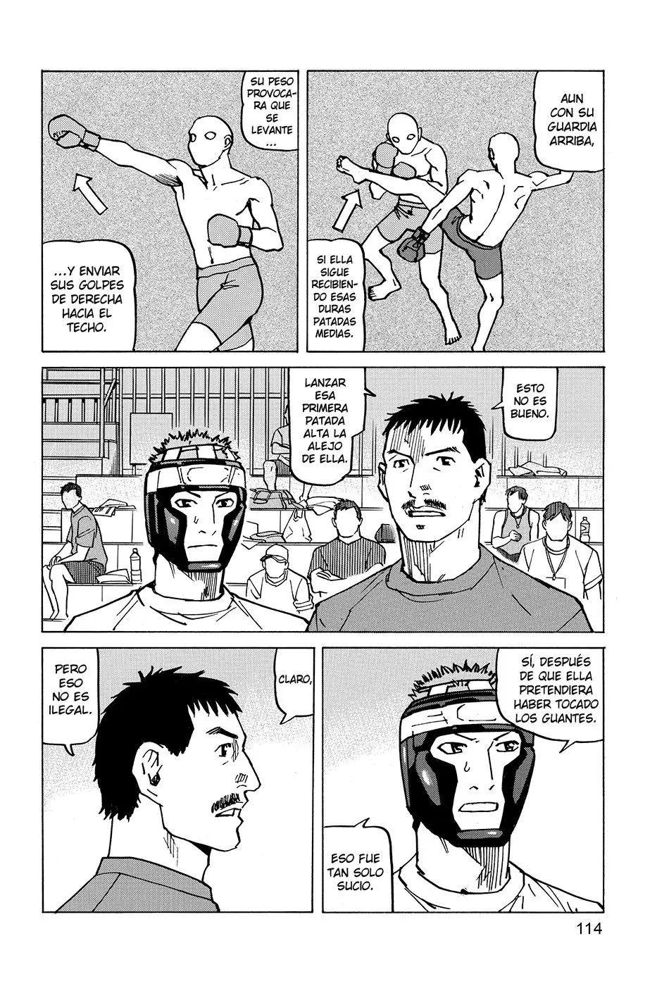 All Rounder Meguru capítulo 155, página 4