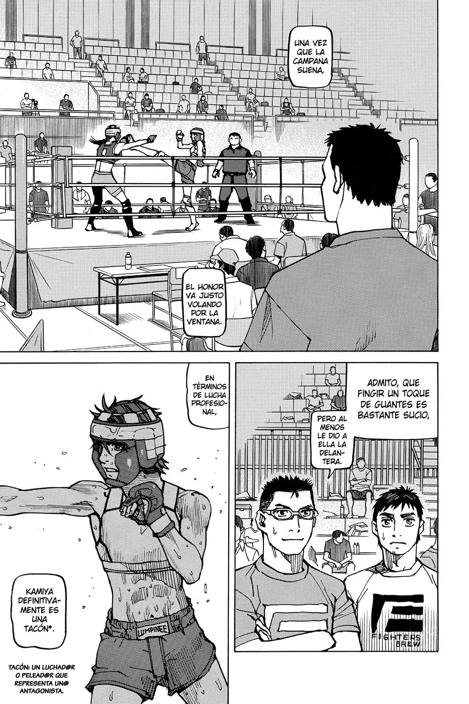 All Rounder Meguru capítulo 155, página 5