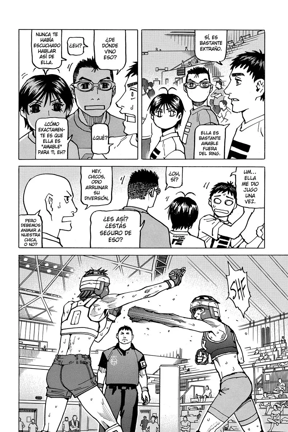 All Rounder Meguru capítulo 155, página 6
